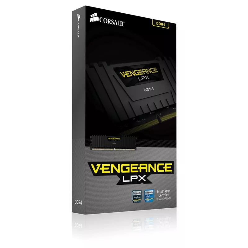 CORSAIR Vengeance LPX 32GB (4x8GB) DDR4 2666MHz C16 atminties rinkinys
