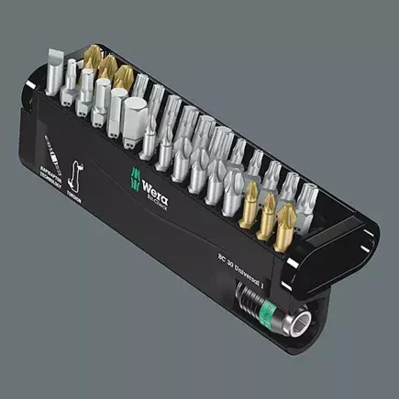 Wera 05056440001 atsuktuvų antgalių rinkinys 29 vnt.
