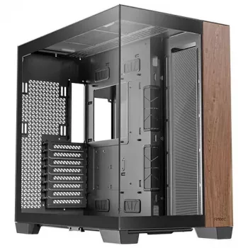 PC korpusas Antec C8 Wood Full Tower juodas