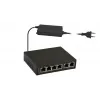 PULSAR Gigabit PoE Switch SG-64 — 4 PoE prievadai, 2 uplink prievadai