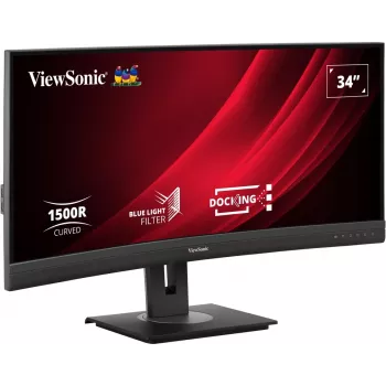 ViewSonic VG3456C monitorius 86,4 cm (34 colių) 3440 x 1440 UltraWide Quad HD LED juodas