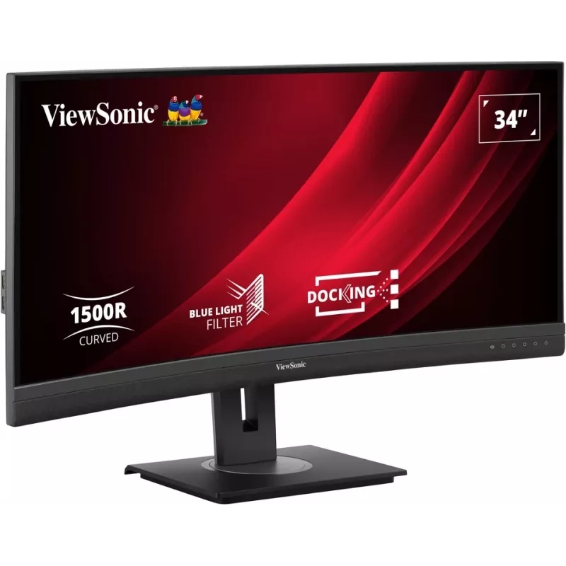 ViewSonic VG3456C monitorius 86,4 cm (34 colių) 3440 x 1440 UltraWide Quad HD LED juodas