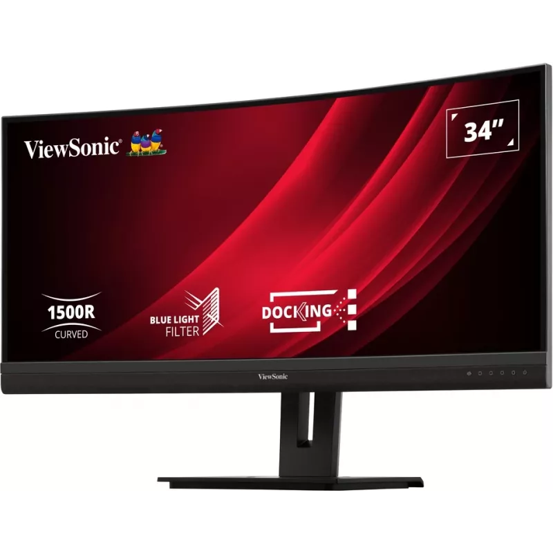 ViewSonic VG3456C monitorius 86,4 cm (34 colių) 3440 x 1440 UltraWide Quad HD LED juodas