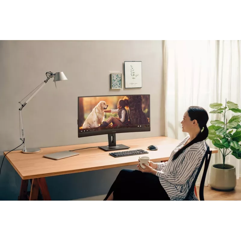 ViewSonic VG3456C monitorius 86,4 cm (34 colių) 3440 x 1440 UltraWide Quad HD LED juodas