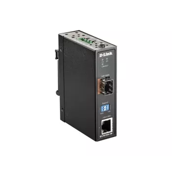 D-Link DIS-M100G-SW pramoninis Gigabit Ethernet-SFP medijos keitiklis, -40…70 °C