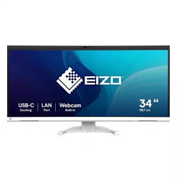 EIZO FlexScan EV3450XC-WT monitor 86,6 cm (34,1 col.) 3440 x 1440 UltraWide Quad HD LCD baltas