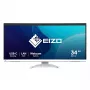 EIZO FlexScan EV3450XC-WT monitor 86,6 cm (34,1 col.) 3440 x 1440 UltraWide Quad HD LCD baltas