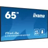 „iiyama“ LH6560UHS-B2AG skaitmeninės reklamos ekranas 163,8 cm (64,5 col.) LED Wi-Fi 500 cd/m² 4K Ultra HD juodas su Android 11 24/7