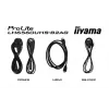 „iiyama“ LH6560UHS-B2AG skaitmeninės reklamos ekranas 163,8 cm (64,5 col.) LED Wi-Fi 500 cd/m² 4K Ultra HD juodas su Android 11 24/7
