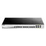D-Link DXS-1210-16TC/E valdomas L2 10G Ethernet jungiklis (100/1000/10000) pilkas