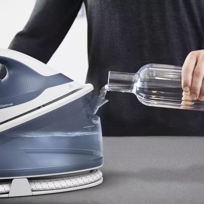 Tefal Express Optimal SV4110 2200 W 1.2 L keraminis padas Express Glide mėlyna, balta