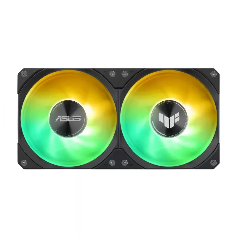 Vandens aušintuvas ASUS TUF GAMING LC III 240 ARGB — 240 mm radiatorius, 2 x 120 mm ARGB ventiliatoriai, AM5 lizdas, juodas