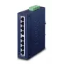 PLANET IGS-801T IP30 8 prievadų pramoninis Gigabit Ethernet jungiklis