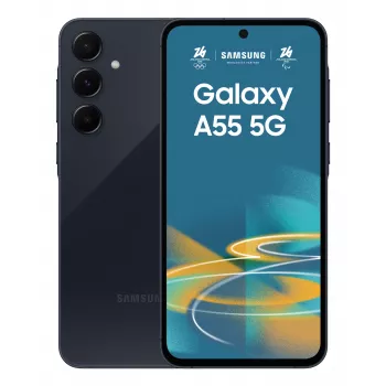 Samsung Galaxy A55 5G 16,8 cm (6,6 colio) hibridinis Dual SIM Android 14 USB Type-C 8 GB 128 GB 5000 mAh tamsiai mėlynas