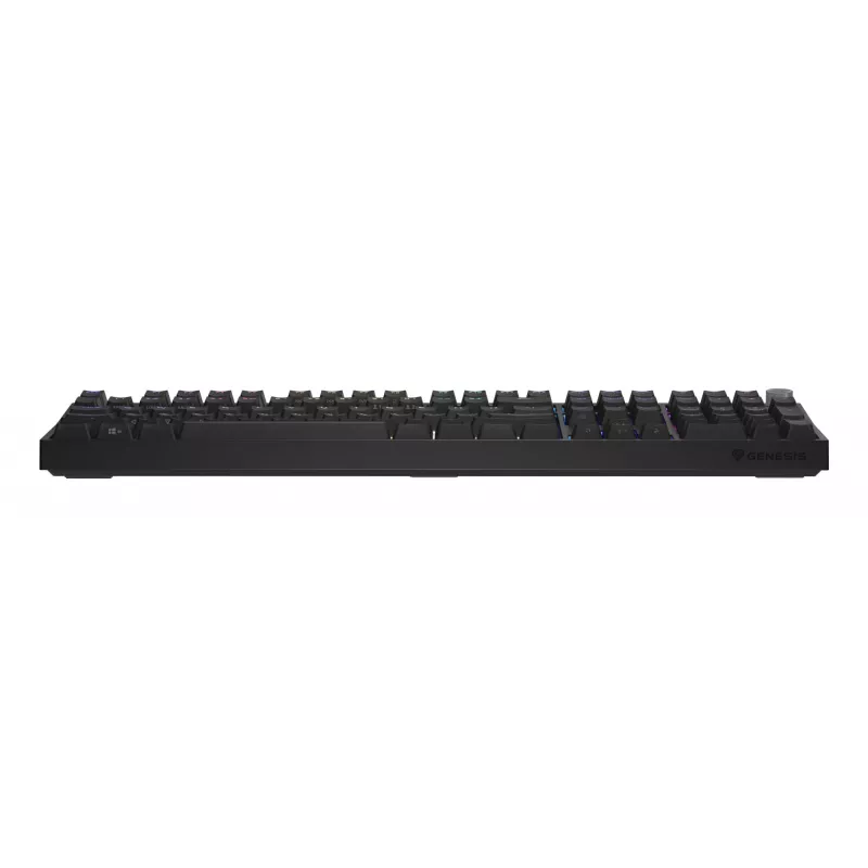 Mechaninė klaviatūra Genesis THOR 404 – pilno dydžio 100% USB QWERTY anglų, juoda, RGB
