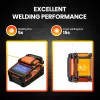 Suvirinimo aparatas pluoštiniams kabeliams Extralink AI-9, 7800mAh baterija, LED lempa, LCD 5,1 colio