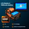 Suvirinimo aparatas pluoštiniams kabeliams Extralink AI-9, 7800mAh baterija, LED lempa, LCD 5,1 colio