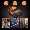 Suvirinimo aparatas pluoštiniams kabeliams Extralink AI-9, 7800mAh baterija, LED lempa, LCD 5,1 colio
