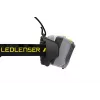 Priekinė LED lempa su galvos juosta Ledlenser HF8R Work Black, IP68, 20 lm