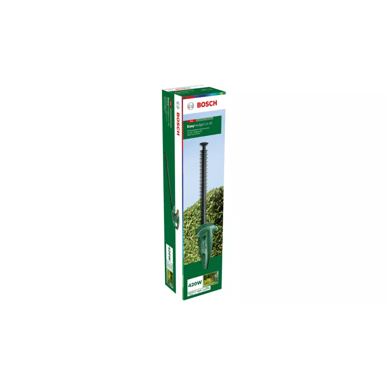 Krūmapjovė Bosch EasyHedgeCut 45, 420 W, 160 mm