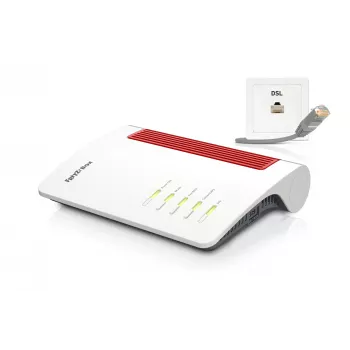 FRITZ!Box 7690 belaidis maršrutizatorius 2.5 Gigabit Ethernet dviejų juostų (2,4 GHz / 5 GHz) baltas