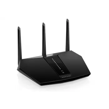 NETGEAR Nighthawk AX/5 srautas AX2400 WiFi 6 maršrutizatorius (RAX30) belaidis maršrutizatorius Gigabit Ethernet dviejų juostų (2,4 GHz / 5 GHz) juodas