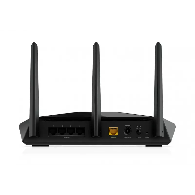 NETGEAR Nighthawk AX/5 srautas AX2400 WiFi 6 maršrutizatorius (RAX30) belaidis maršrutizatorius Gigabit Ethernet dviejų juostų (2,4 GHz / 5 GHz) juodas