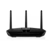 NETGEAR Nighthawk AX/5 srautas AX2400 WiFi 6 maršrutizatorius (RAX30) belaidis maršrutizatorius Gigabit Ethernet dviejų juostų (2,4 GHz / 5 GHz) juodas