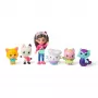 Gabby's Dollhouse DREAMWORKS Filmas, Cat-venture Crew rinkinys, 11 dalių žaislų figūrėlių rinkinys su aksesuarais, žaislai vaikams nuo 3 metų