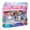 Gabby's Dollhouse DREAMWORKS Filmas, Cat-venture Crew rinkinys, 11 dalių žaislų figūrėlių rinkinys su aksesuarais, žaislai vaikams nuo 3 metų