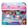 Gabby's Dollhouse DREAMWORKS Filmas, Cat-venture Crew rinkinys, 11 dalių žaislų figūrėlių rinkinys su aksesuarais, žaislai vaikams nuo 3 metų
