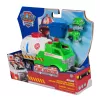 PAW Patrol ugniagesių gelbėjimo tanklaivis „Rocky Rescue“ su veikėjo figūrėle, griebimo nagais ir žaisliniu sunkvežimiu, vaikams nuo 3 metų