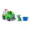 PAW Patrol ugniagesių gelbėjimo tanklaivis „Rocky Rescue“ su veikėjo figūrėle, griebimo nagais ir žaisliniu sunkvežimiu, vaikams nuo 3 metų