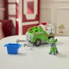PAW Patrol ugniagesių gelbėjimo tanklaivis „Rocky Rescue“ su veikėjo figūrėle, griebimo nagais ir žaisliniu sunkvežimiu, vaikams nuo 3 metų
