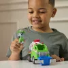 PAW Patrol ugniagesių gelbėjimo tanklaivis „Rocky Rescue“ su veikėjo figūrėle, griebimo nagais ir žaisliniu sunkvežimiu, vaikams nuo 3 metų