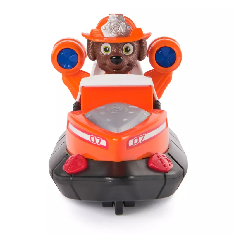 PAW Patrol Fire Rescue: Zuma gelbėjimo valtis su figūrėle, gelbėjimo ratu, meškėnu ir žaisline valtimi, vaikiški žaislai berniukams ir mergaitėms nuo 3 metų
