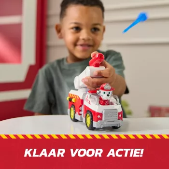Žaislinis gaisrinis automobilis Spin Master Marshall Rescue Fire Engine su figūrėle, sviediniais, plastikinis, nuo 3 m.