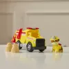 PAW Patrol Fire Rescue: Rubble gelbėjimo savivartis su figūrėle, sviediniais ir žaisliniu sunkvežimiu, vaikų žaislai berniukams ir mergaitėms nuo 3 metų