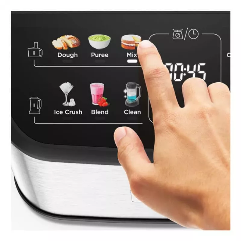 Kenwood MultiPro OneTouch virtuvinis kombainas 1000 W 3 L juodas, nerūdijantis plienas su svarstyklėmis