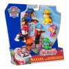 PAW Patrol ugniagesių gelbėtojų rinkinys su 7 kolekcinėmis figūrėlėmis – Ryder ir 6 šuniukai, žaislai vaikams nuo 3 metų