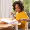 Melissa & Doug Sticker WOW 24 puslapių užduočių bloknotas su lipdukų štampavimo įrenginiu, 300 lipdukų, meno ir amatų fidget žaislas, kolekcionuojamas personažas – Tigras - FSC sertifikuotas