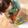 Melissa & Doug Sticker WOW 24 puslapių užduočių bloknotas su lipdukų štampavimo įrenginiu, 300 lipdukų, meno ir amatų fidget žaislas, kolekcionuojamas personažas – Tigras - FSC sertifikuotas