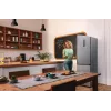 Gorenje Kombinuotas šaldytuvas-šaldiklis NRK619CAXL4 SI, 304 L, SN-N, 6 kg/24h, C, Fresh zone skyrius, Pilka