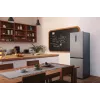 Gorenje Kombinuotas šaldytuvas-šaldiklis NRK619CAXL4 SI, 304 L, SN-N, 6 kg/24h, C, Fresh zone skyrius, Pilka