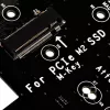 SILVERSTONE SST-ECM20 vidinė PCIe sąsajos plokštė M.2 NVMe ir SATA SSD