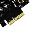 SILVERSTONE SST-ECM20 vidinė PCIe sąsajos plokštė M.2 NVMe ir SATA SSD