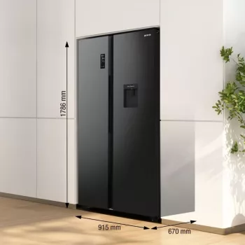 Gorenje NRR9185EABXLWD Šaldytuvas Šaldiklis Side-by-Side 547 L