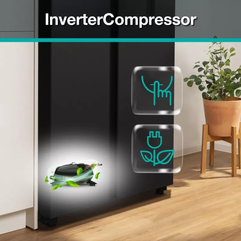 Gorenje NRR9185EABXLWD Šaldytuvas Šaldiklis Side-by-Side 547 L