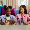 Mini lėlių rinkinys Usorteret Unicorn Academy Ava & Leaf Power of Friendship su permatomu balnu ir 2 aksesuarais, 168 mm, plastikas
