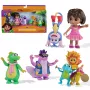 Dora, „Fantastic Friends“ dovanų rinkinys su Dora, Boots, Tico, Isa ir Fiesta Trio, žaislinės figūrėlės, žaislai mergaitėms ir berniukams nuo 3 metų
